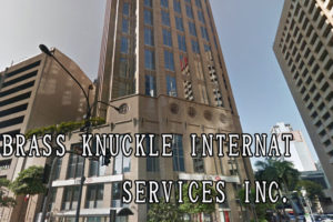 BRASS KNUCKLE INTERNAT SERVICES INC.
