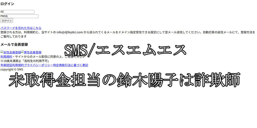 SMS/エスエムエス